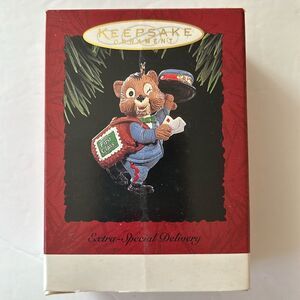 HALLMARK Keepsake Ornament NIB Extra Special Delivery Mail Handcrafted 1994